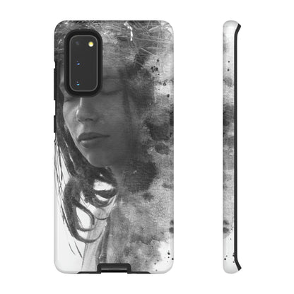 Portrait Lady Android Case (Protective) Samsung Galaxy S20 Glossy Phone Case