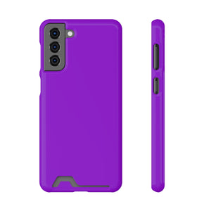 Electric Purple Samsung Case (Card) Samsung Galaxy S21 Plus Glossy With gift packaging Phone Case