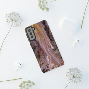 Pink Marble Ink Art Android Case (Protective) Phone Case