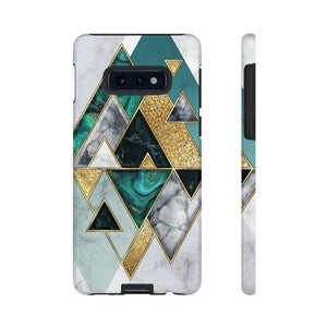 Malachite Android Case (Protective) Samsung Galaxy S10E Glossy Phone Case