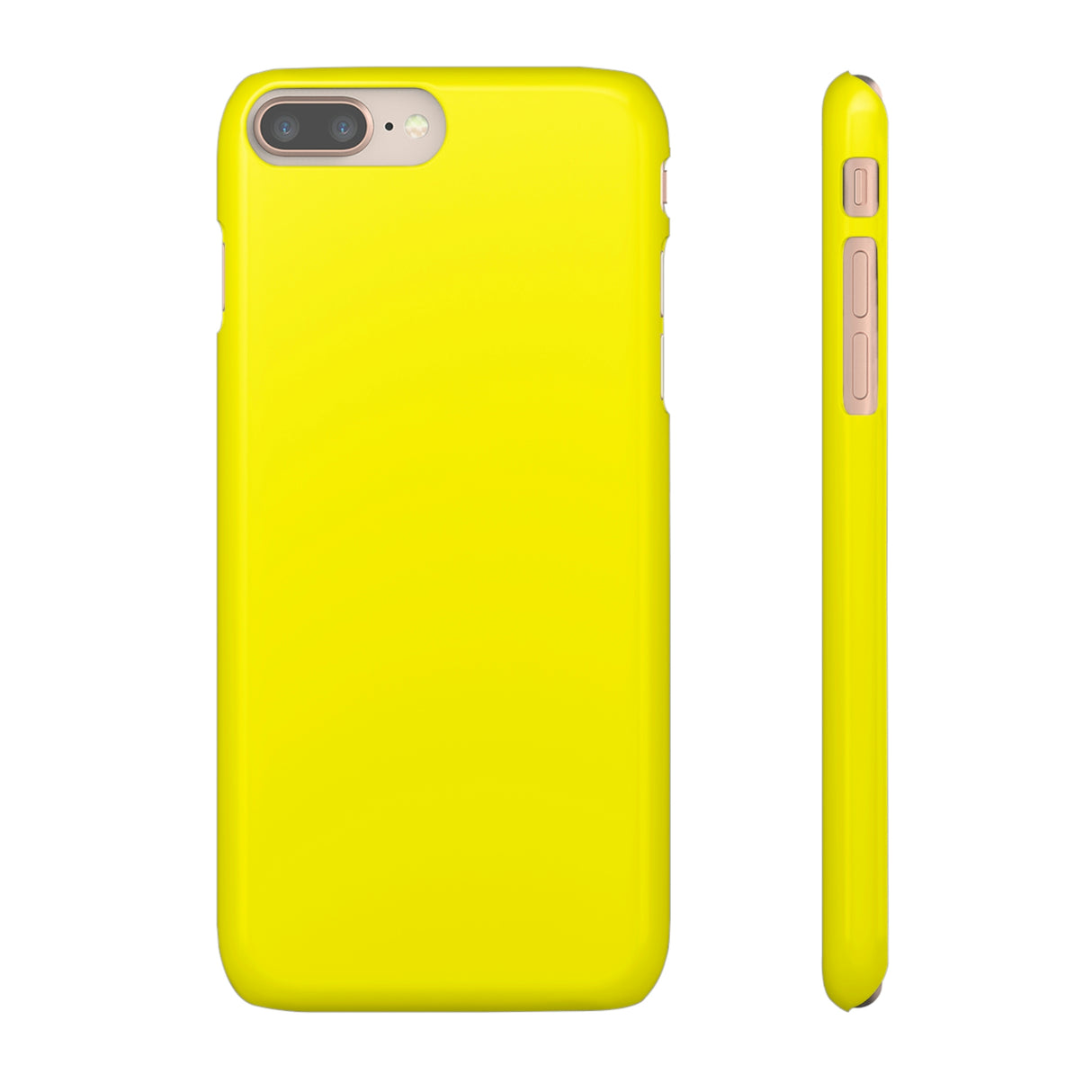 Cadmium Yellow iPhone Case (Slim) iPhone 8 Plus Glossy Phone Case