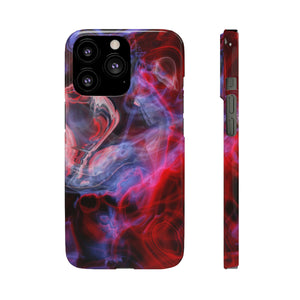 Red Marble iPhone Case (Slim) iPhone 13 Pro Glossy Phone Case