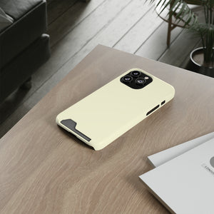 Light Yellow iPhone Case (Card) Phone Case