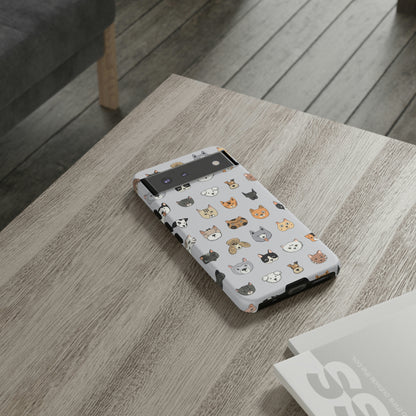 Cats n Dogs Pattern Android Case (Protective) Phone Case