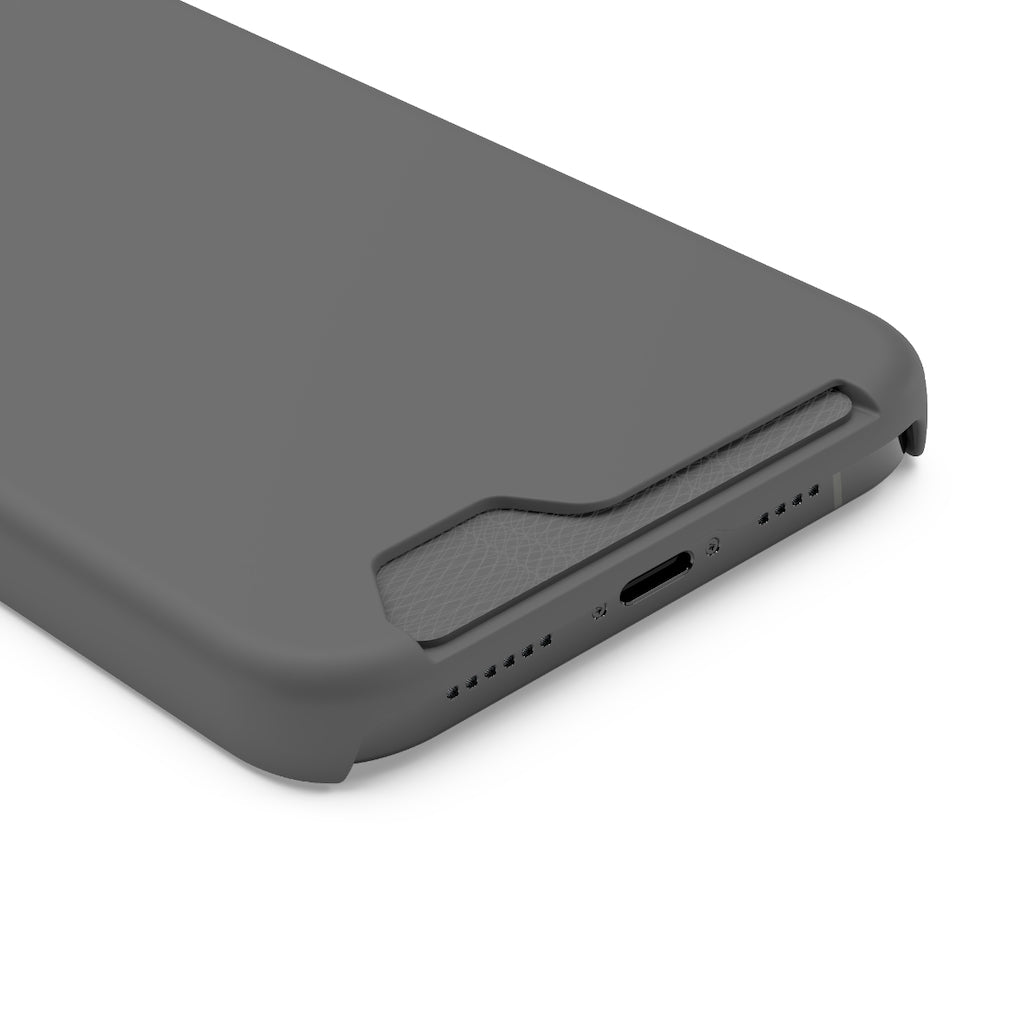 Dim Gray iPhone Case (Card) Phone Case