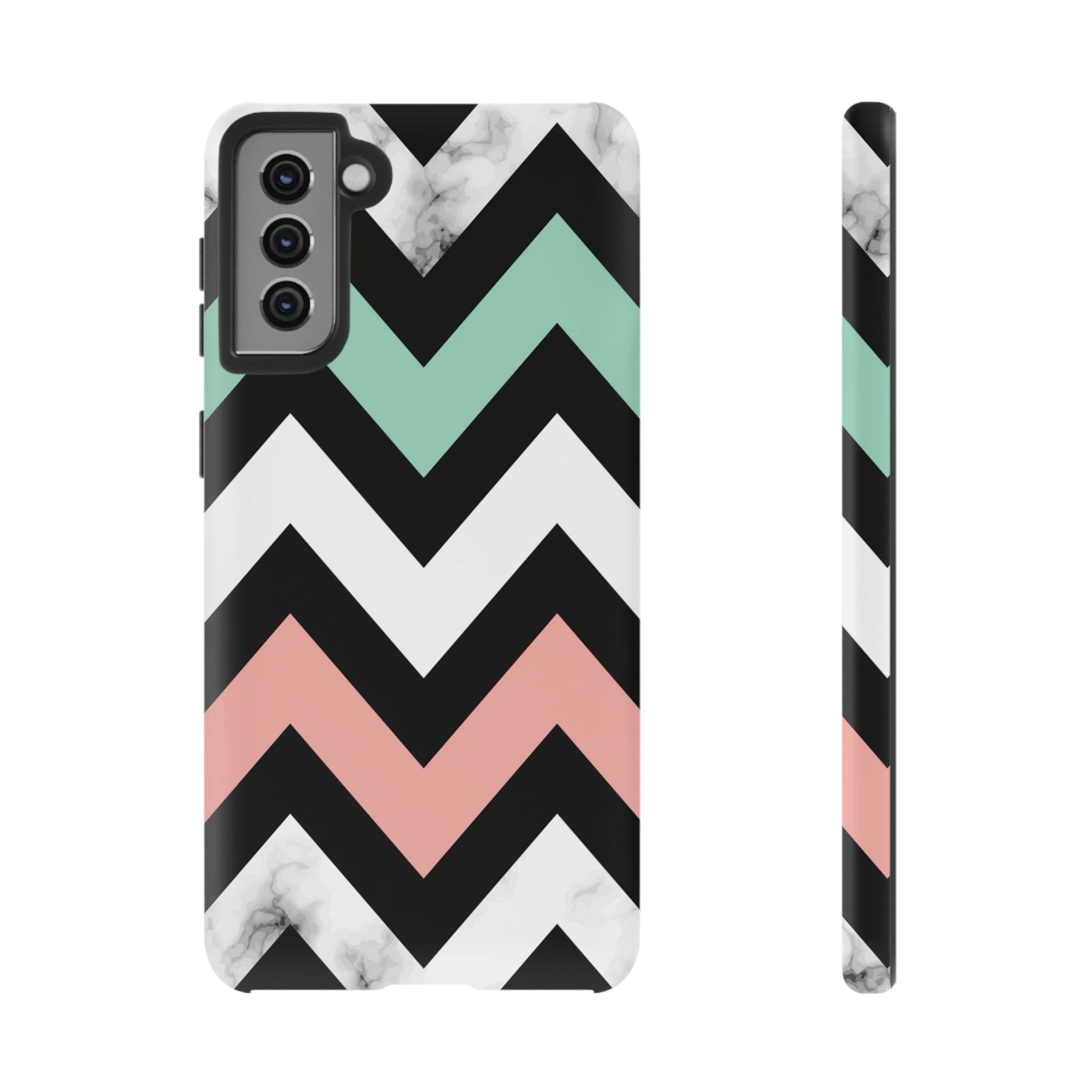 Chevron Shapes Android Case (Protective) Samsung Galaxy S21 Plus Matte Phone Case