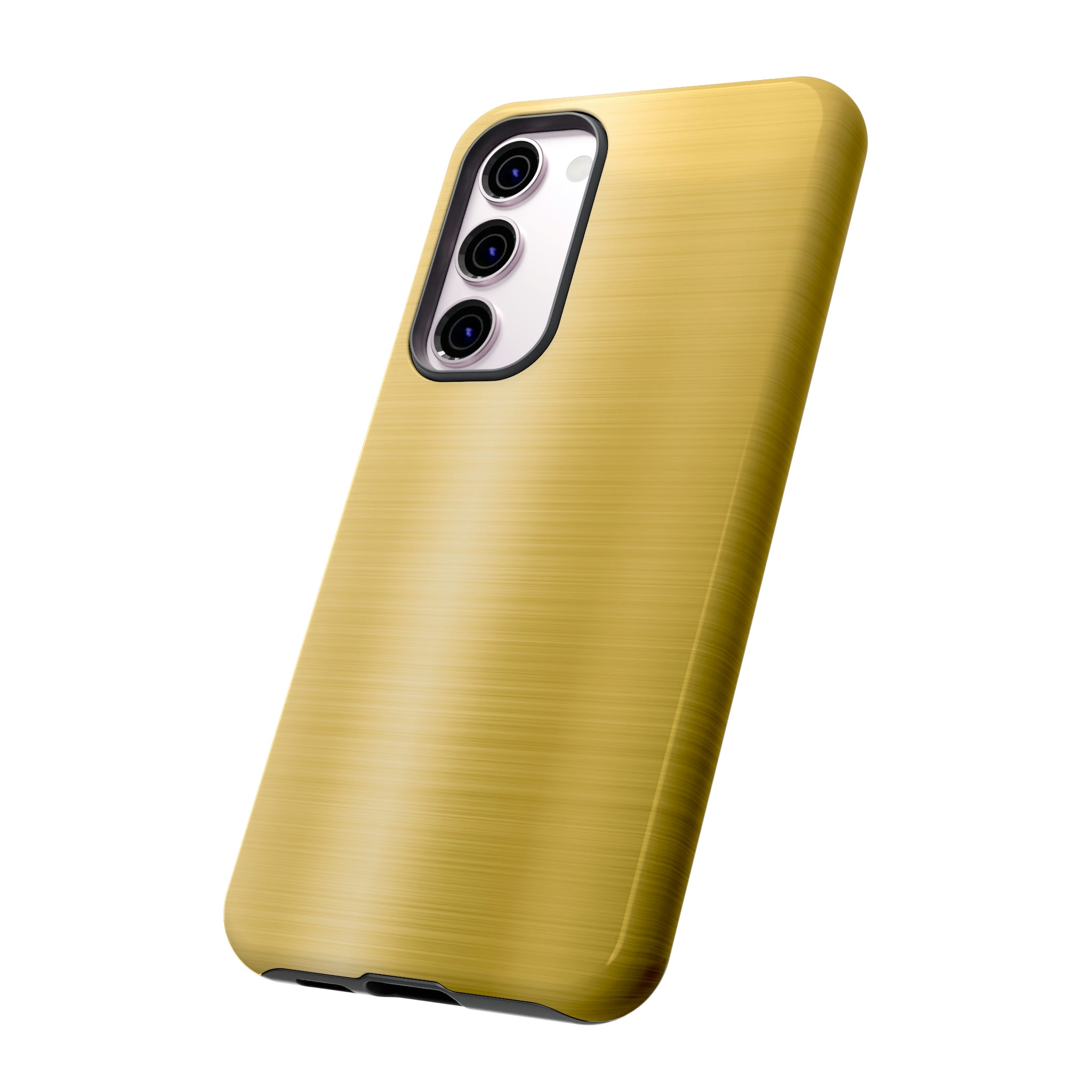 Gold Metal Android Case (Protective) Phone Case