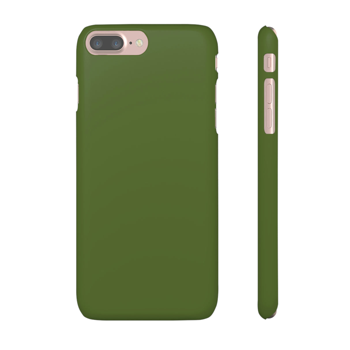 Dark Olive Green iPhone Case (Slim) iPhone 7 Plus Matte Phone Case