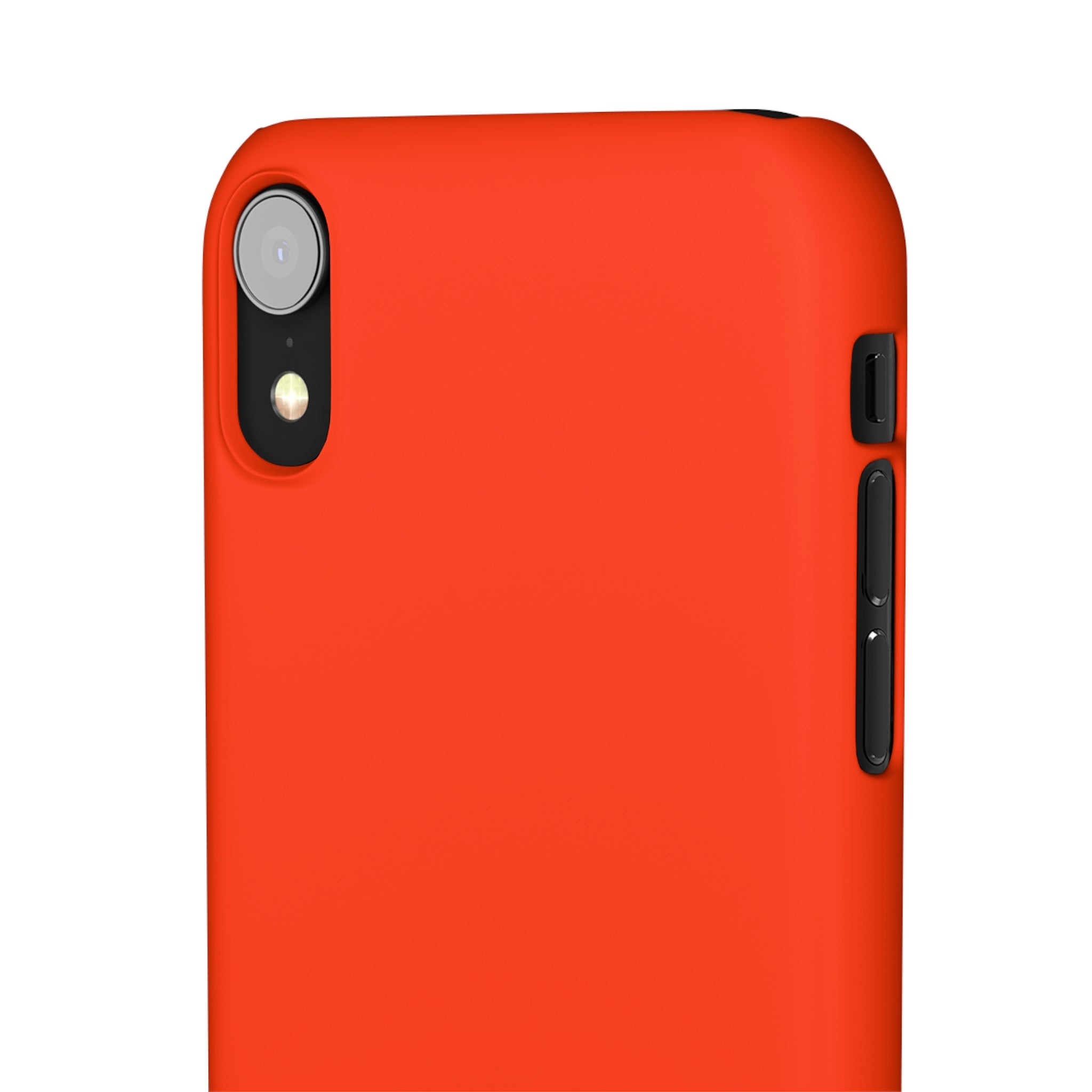 Coquelicot Orange iPhone Case (Slim) Phone Case