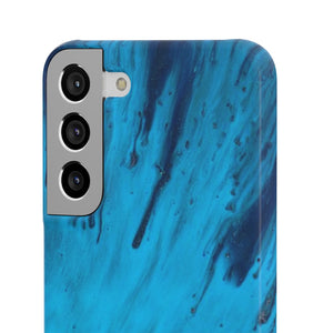 Light Blue Ink Art Android Case (Slim) Phone Case