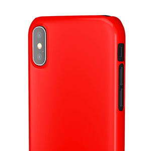 Candy Apple Red iPhone Case (Slim) Phone Case