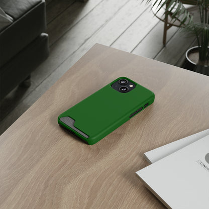 Dark Green iPhone Case (Card) Phone Case