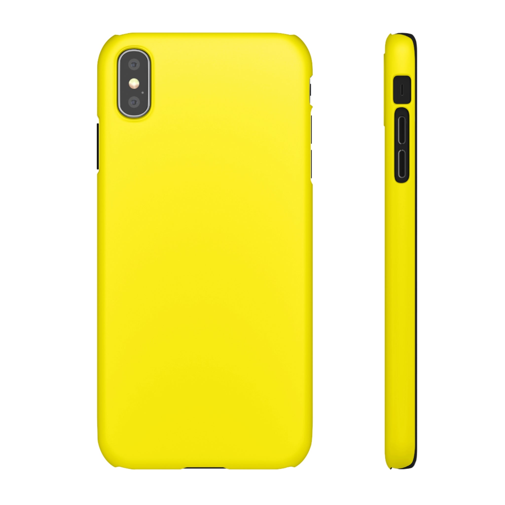 Canary Yellow iPhone Case (Slim) iPhone XS MAX Matte Phone Case