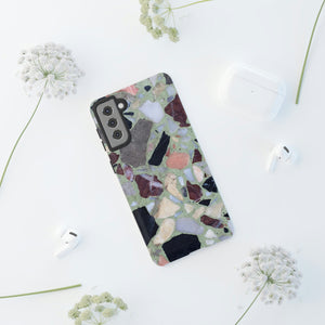 Terrazzo in Green Android Case (Protective) Phone Case