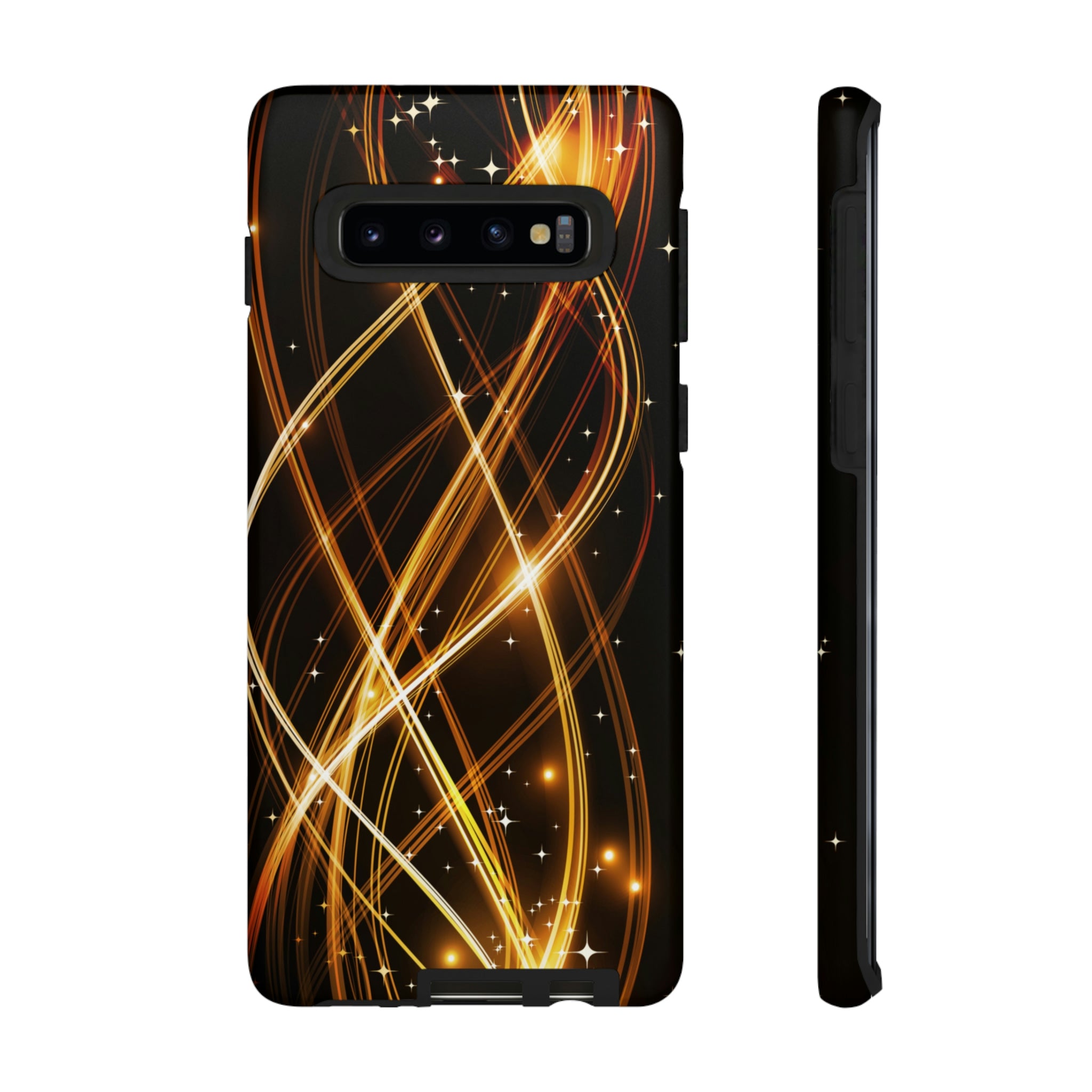 Golden Lines Android Case (Protective) Samsung Galaxy S10 Matte Phone Case