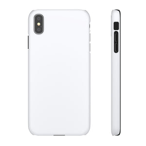 Ghost White iPhone Case (Slim) iPhone XS MAX Matte Phone Case