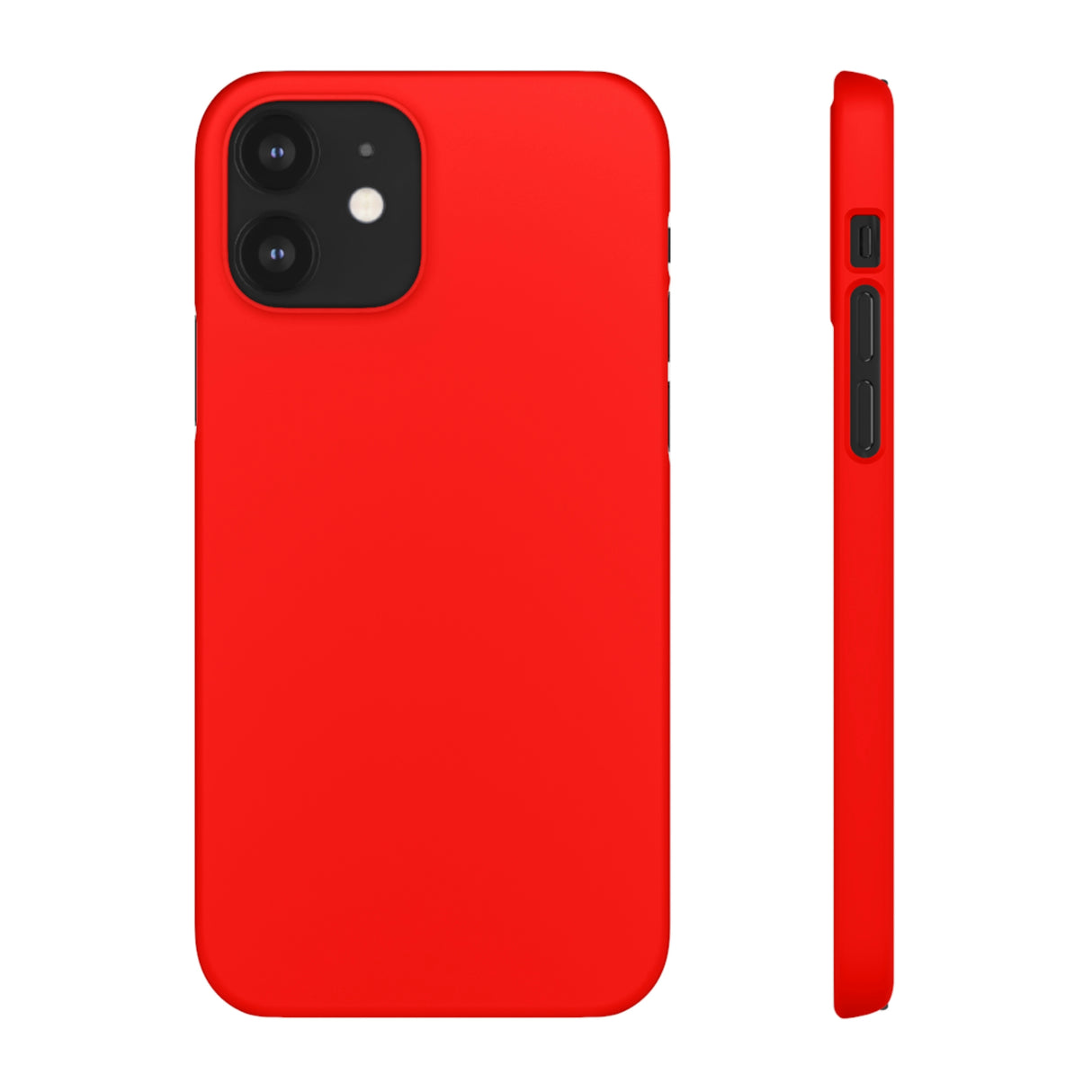 Candy Apple Red iPhone Case (Slim) iPhone 12 Matte Phone Case