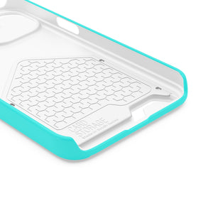 Flourescent Blue iPhone Case (Card) Phone Case