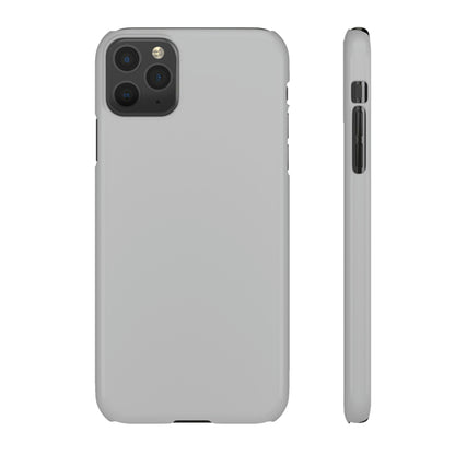 Gray iPhone Case (Slim) iPhone 11 Pro Max Glossy Phone Case