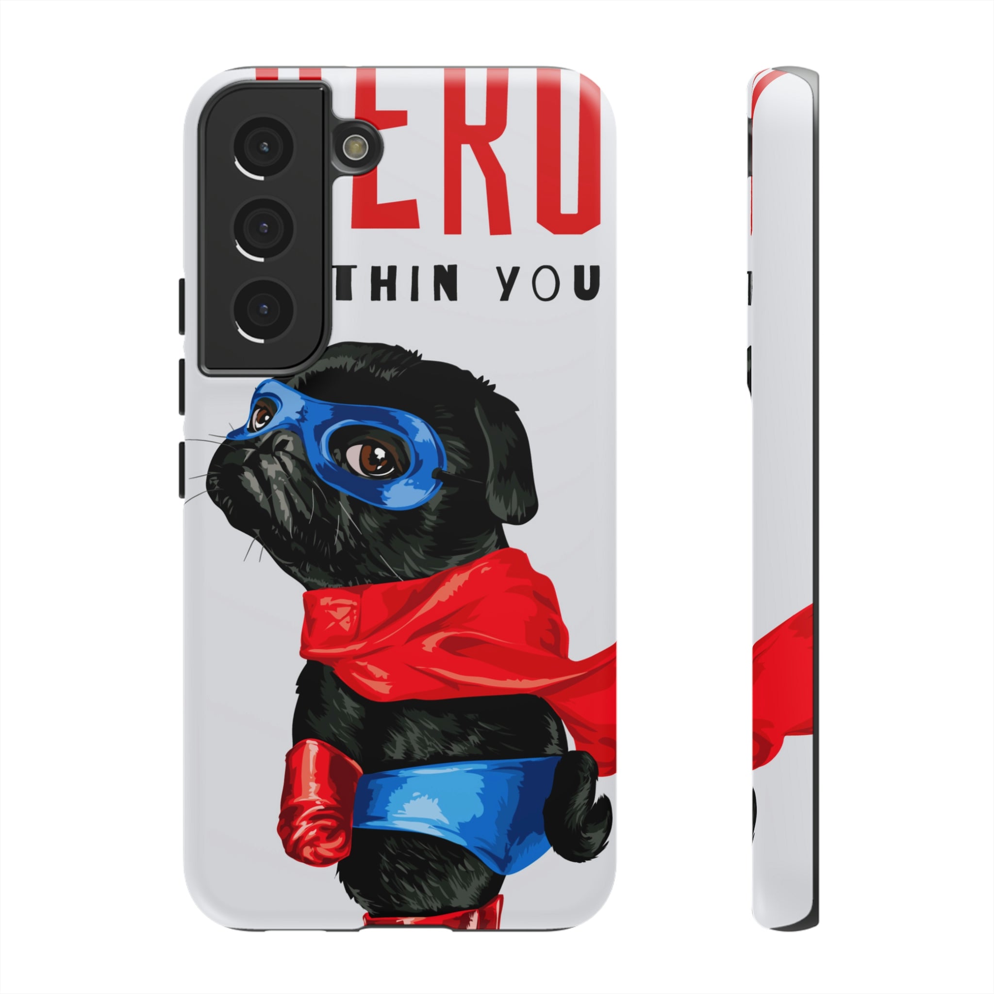 Hero Pug Android Case (Protective) Samsung Galaxy S22 Matte Phone Case