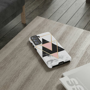 Marble Triangles Android Case (Protective) Phone Case