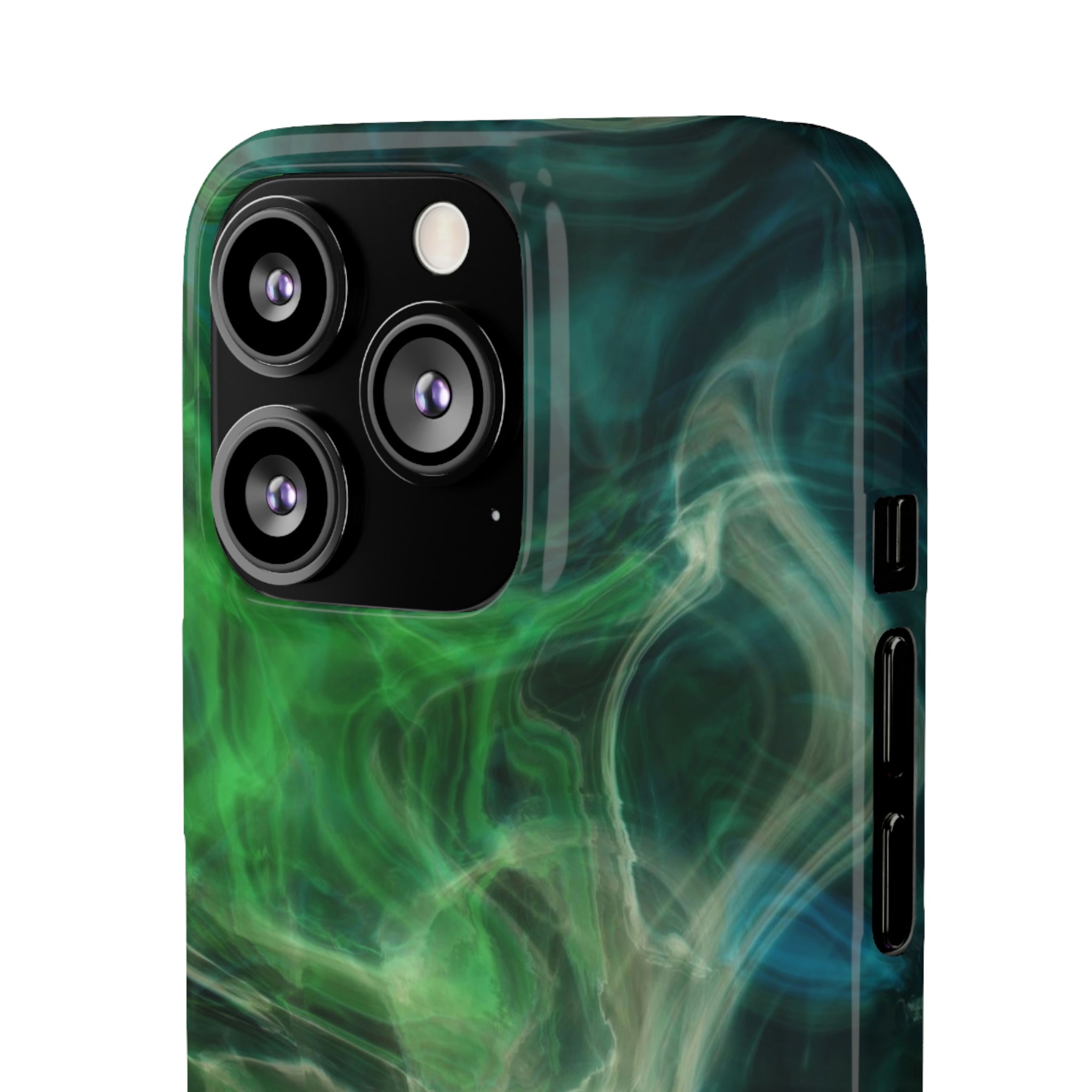 Green Marble iPhone Case (Slim) Phone Case