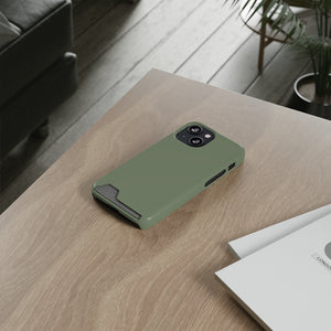 Camouflage Green iPhone Case (Card) Phone Case