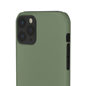 Camouflage Green iPhone Case (Slim) Phone Case