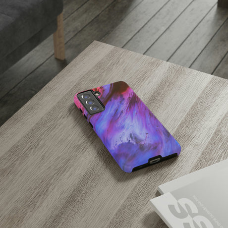 Purple Cosmos Ink Art Android Case (Protective) Phone Case