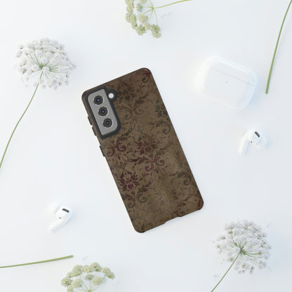 Olage Gothic Flower Samsung Case (Protective) Phone Case