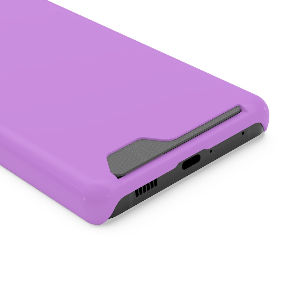 Bright Lilac Android Case (Card) Phone Case