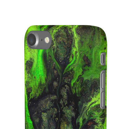 Toxic Ink Art iPhone Case (Slim) Phone Case