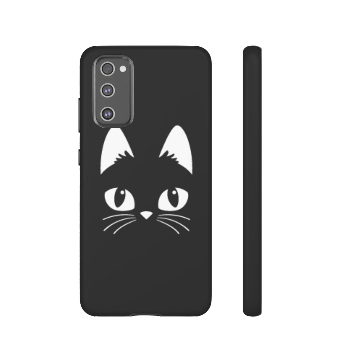 Cat Icon Android Case (Protective) Samsung Galaxy S20 FE Matte Phone Case