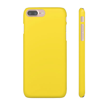 Banana Yellow iPhone Case (Slim) iPhone 7 Plus Glossy Phone Case