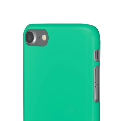 Caribbean Green iPhone Case (Slim) Phone Case