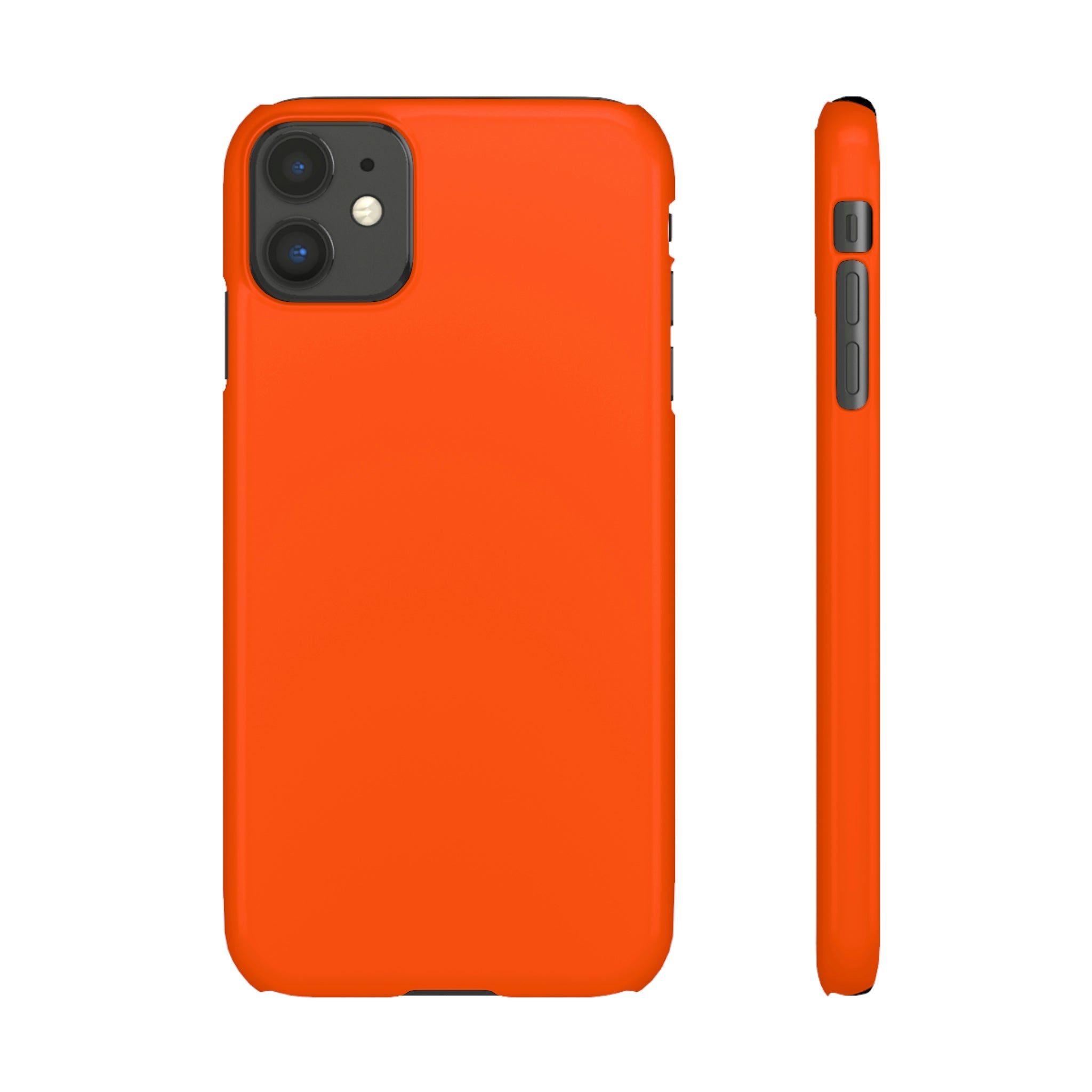 International Orange iPhone Case (Slim) iPhone 11 Glossy Phone Case