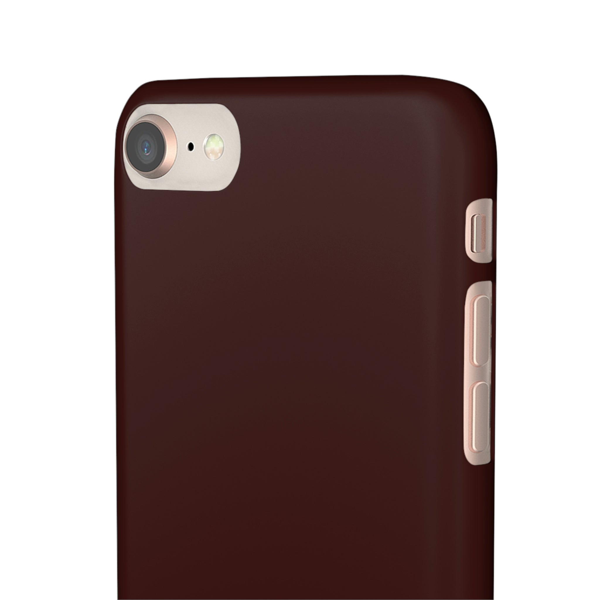 Dark Sienna Purple iPhone Case (Slim) Phone Case