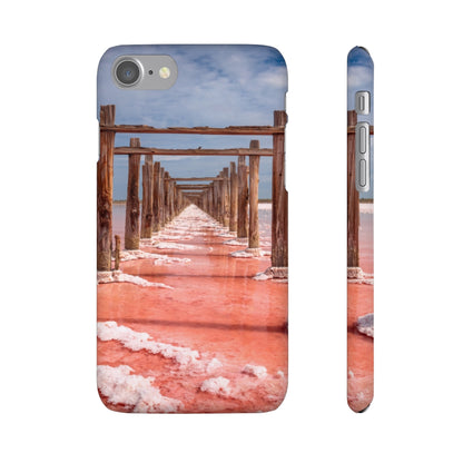 Pink Color of Salt Lake Samsung/iPhone (Slim) Phone Case