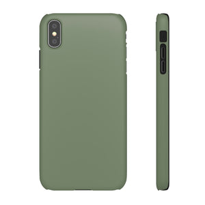 Camouflage Green iPhone Case (Slim) iPhone XS MAX Matte Phone Case