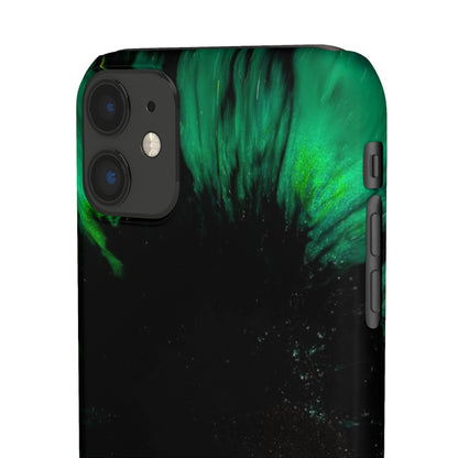 Northen Star Gaze Ink Art iPhone Case (Slim) Phone Case