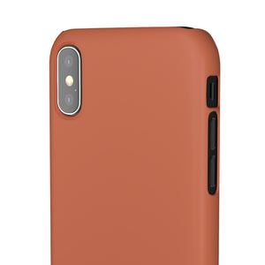 Copper Red iPhone Case (Slim) Phone Case