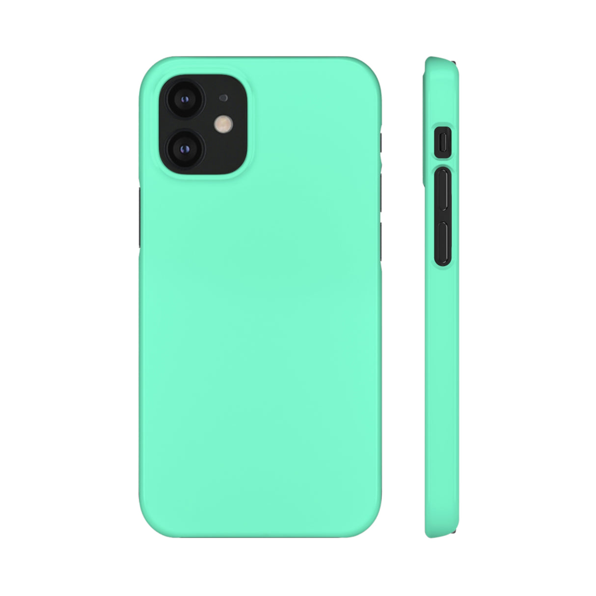 Aquamarine iPhone Case (Slim) iPhone 12 Mini Glossy Phone Case