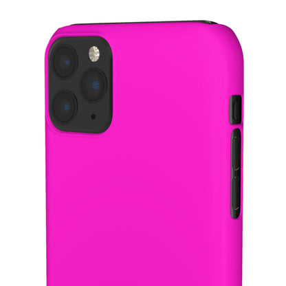 Hot Magenta iPhone Case (Slim) Phone Case