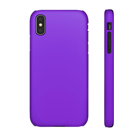 BlueViolet iPhone Case (Slim) iPhone X Matte Phone Case