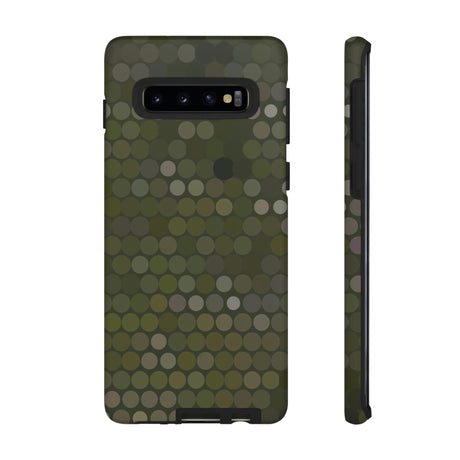 Military Dot Camo Phone case Samsung Galaxy S10 Matte Phone Case