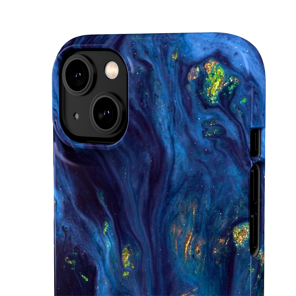 Green Opal Ink Art iPhone Case (Slim) Phone Case