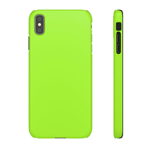 Green Lizard iPhone Case (Slim) iPhone XS MAX Glossy Phone Case