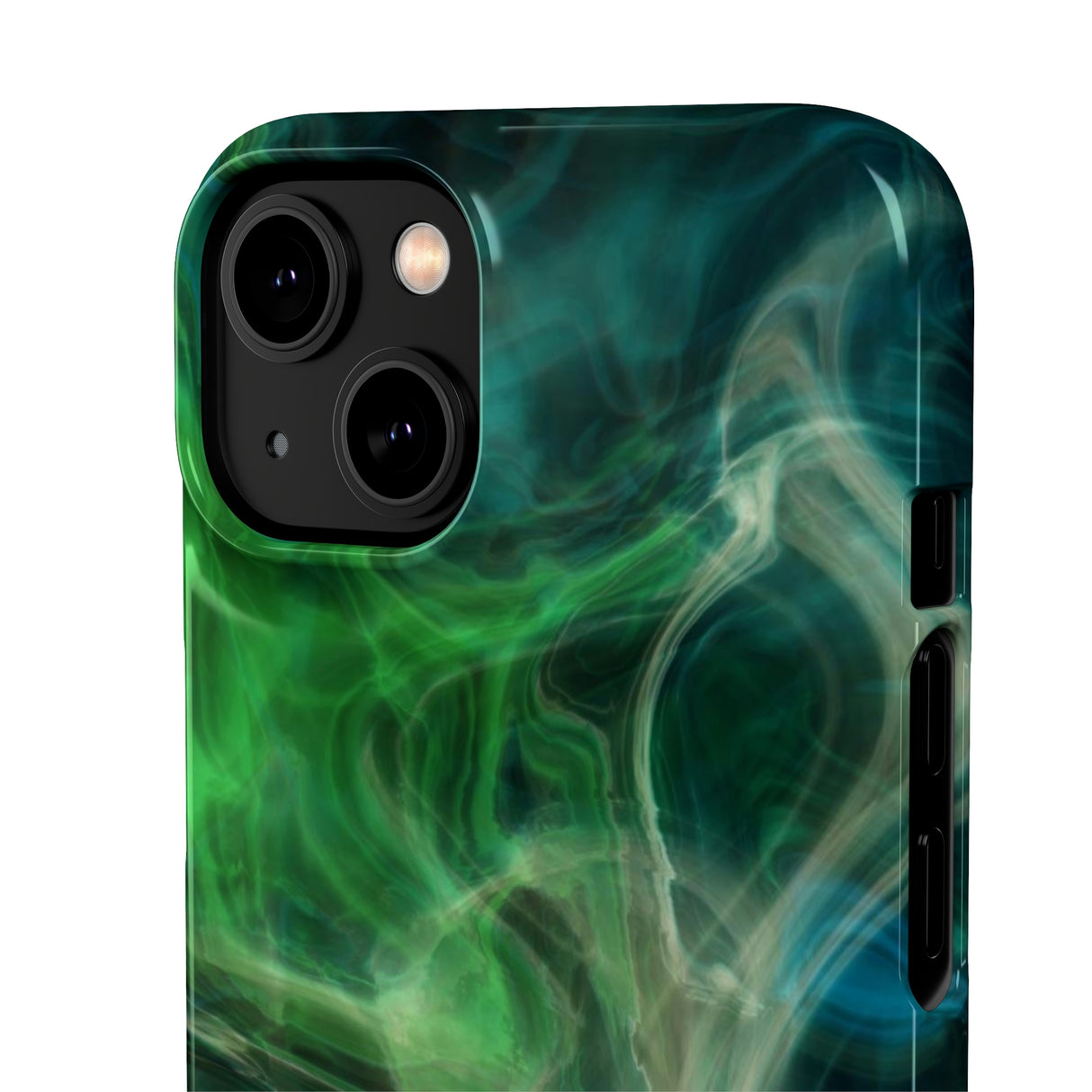 Green Marble iPhone Case (Slim) Phone Case