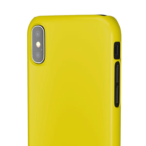 Citrine Yellow iPhone Case (Slim) Phone Case