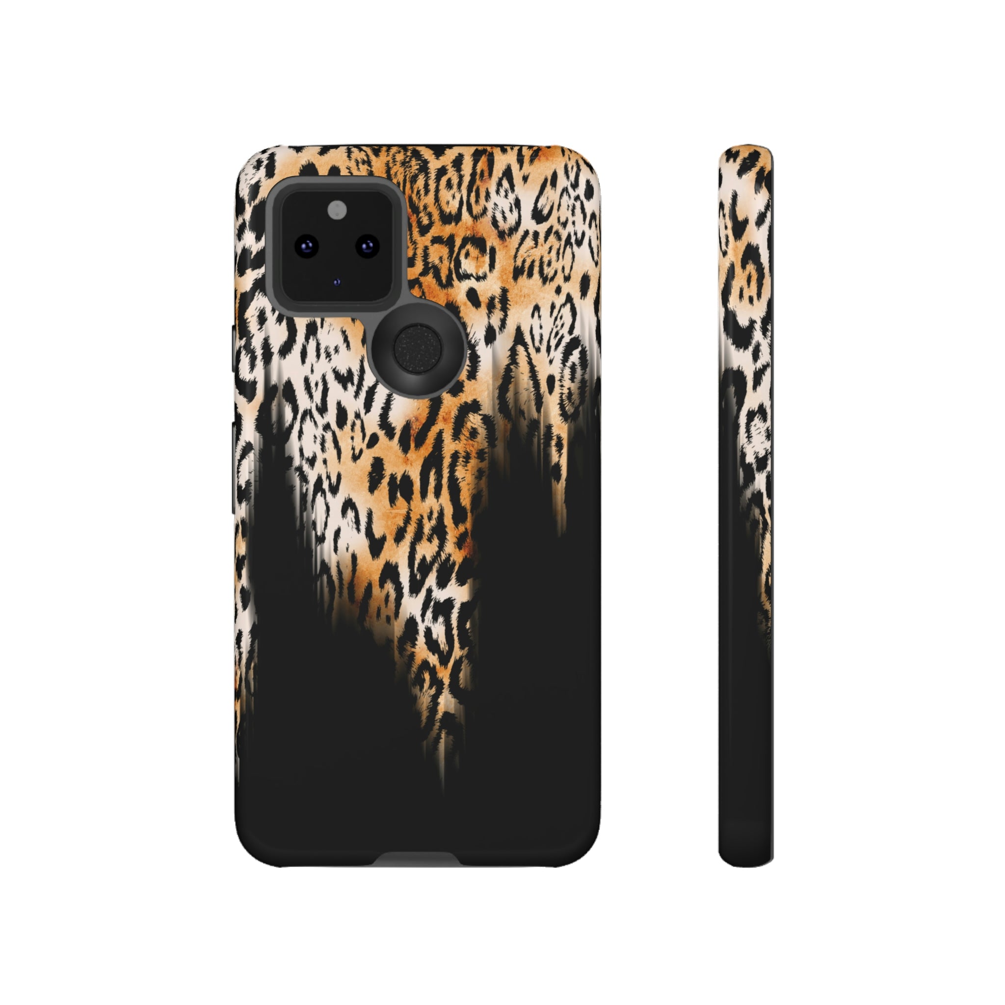 Leopard Print Android Case (Protective) Google Pixel 5 5G Glossy Phone Case